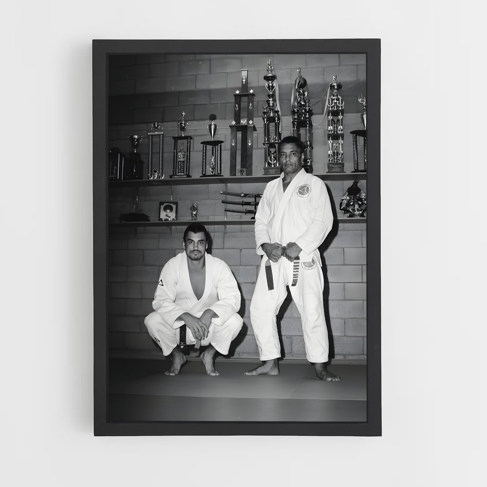 Poster Rickson gracie – affiche Jiu-jitsu brésilien (vue 2)